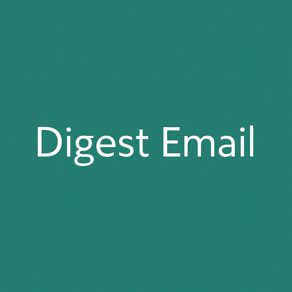 Digest email preview